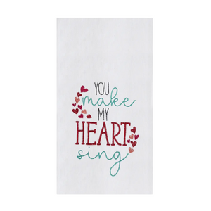You Make My Heart Sing Kitchen Towel