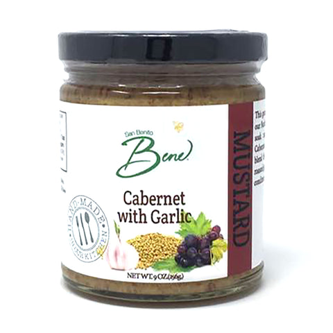 Cabernet with Garlic Mustard