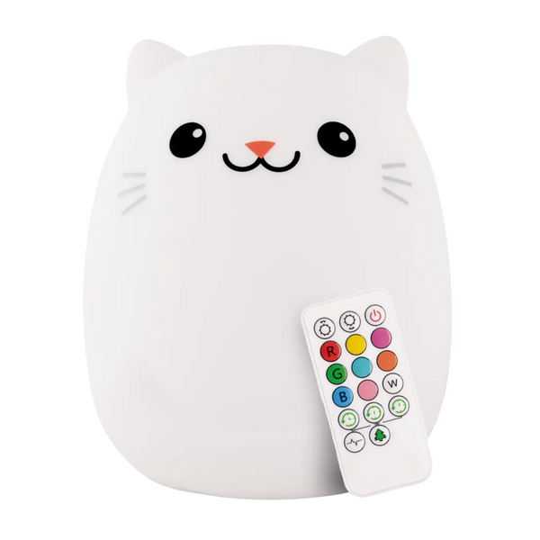 glow in the dark kitty cat with remote